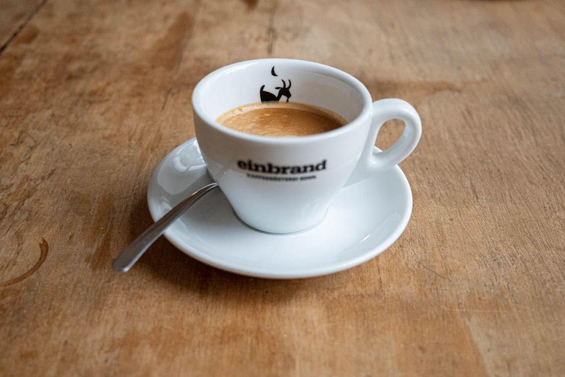 Markenentwicklung Kaffeerösterei: Espressotasse